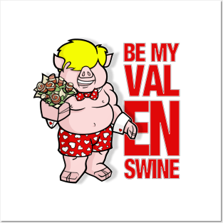 Gutter Pigs Valenswine Posters and Art